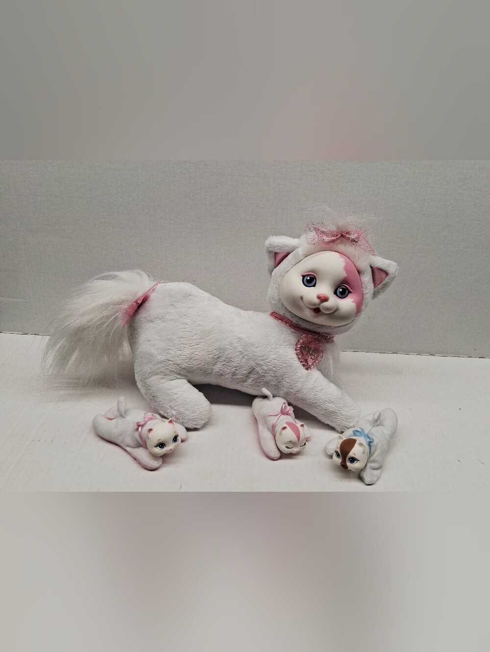 Just Play 2018 Unicorn Surprise Tie Dye Plush Hidden Pouch  & 4 Unicorn Babies